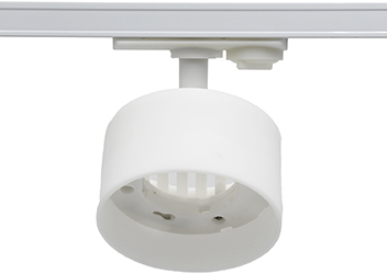 cветильник трековый 1-фазный Jazzway PTR 30 GX53 WH 230V IP20 - внешний вид