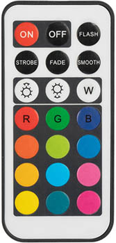 led прожектор RGB Rexant 605-012 - пульт ДУ в комплекте
