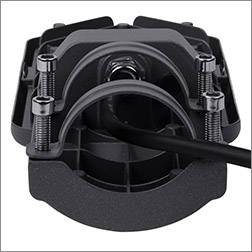 консольный led светильник Jazzway PSL 08 - монтажные скобы для установки на трубу