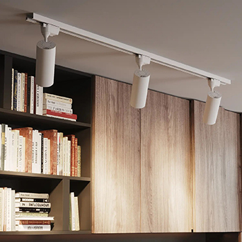 led светильники трековые 1-фазные Gauss Track Light LED белые на шинопроводе