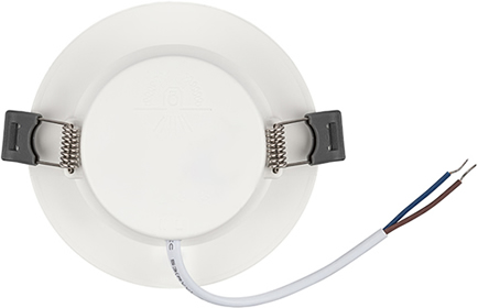 встраиваемый led светильник downlight LED17-6-4К "Эра" - вид с тыльной стороны