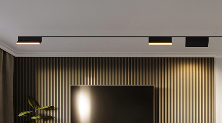 трековый led светильник Jazzway MTR16 11R - пример установки