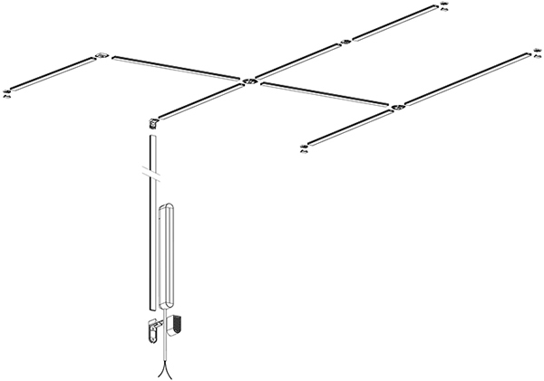 блок питания Jazzway MTR16 Driver 40V IP20 - монтаж на шинопровод