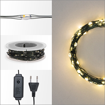 led гирлянда нить 30м Neon-Night 303-276"Роса" - 8 режимов цвечения