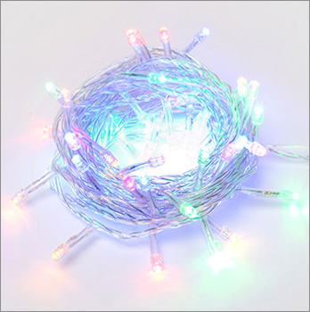 led гирлянда Uniel ULD-S0250-020/STA Multi IP20 - включенная