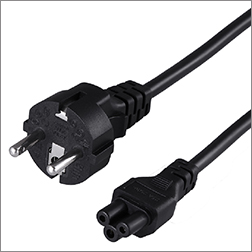 шнур сетевой евровилка - евроразъем С5 Rexant 11-1151 - внешний вид