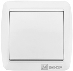 выключатель 1-клавишный EKF EQR16-021-30-54 "Владивосток" - внешний вид