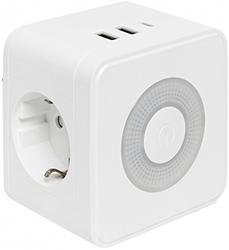 разветвитель EKF UBA-CUB-T2-TC "Куб" - внешний вид