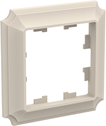 рамка 1-постовая Systeme Electric AtlasDesign Antique бежевый - внешний вид