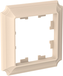 рамка 1-постовая Systeme Electric AtlasDesign Antique песочный - внешний вид
