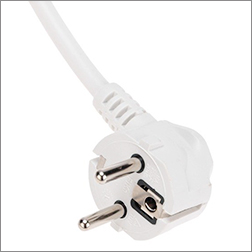 фильтр сетевой 5-местный 3м Kranz 13-4700 - вилка круглая угловая