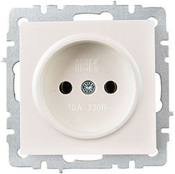 розетка 1-местная IEK РС10-1-0-БрЖ Brite - внешний вид