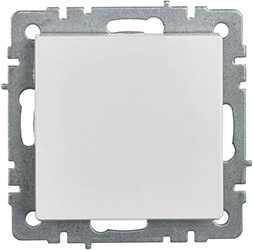 выключатель 1-клавишный самовозвратный IEK ВС10-1-4-БрЖ Brite - внешний вид