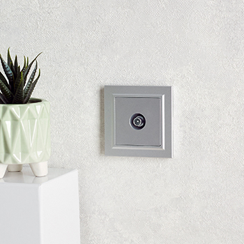 электроустановочные изделия IEK серии Brite - пример установки