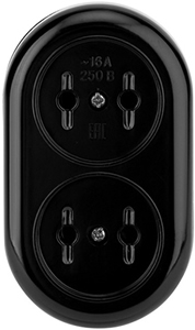 колодка 2-местная карболитовая Rexant 11-8981 - внешний вид