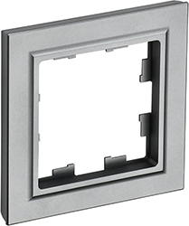 рамка 1-постовая IEK РУ-1-БрС Brite - внешний вид