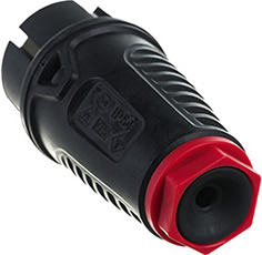 вилка кабельная прямая PCE 0511-sr - внешний вид