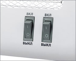 обогреватель кварцевый КО-1 TDM SQ2520-1701 - переключение мощности