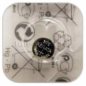 Батарейка дисковая R377 BL1 Renata 