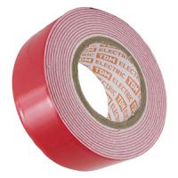 Скотч двухсторонний вспененный 12мм*10м белый TDM