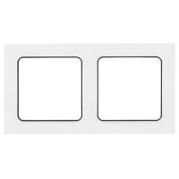 Стокгольм белый/черный рамка 2-ая универсально 