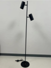 Торшер 2*60Вт E27 черный 