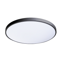 Светильник потолочный свд 48Вт 4000К 3840лм круг черный OPAL Jazzway