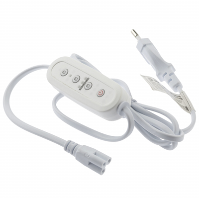 Таймер с вилкой и разъемом 3 pin для фитосветильника (цикл 9-12-15ч) 150Вт 220В шнур 1,5м ЭРА