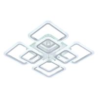 Светильник потолочный (люстра) свд 150Вт 3000-6500К 11250лм белый пульт диммер подсветка RGB