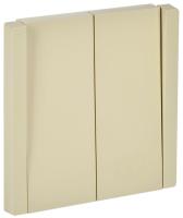 Фортепиано ваниль выключатель 2кл скрытая 10А IP20 