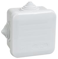 Коробка распаячная ОП 70х70х40 IP44 КМ41236 (4 гермоввода) IEK