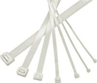 Хомут 200*2,5мм нейлон белый IEK 