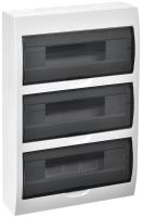 Бокс 36мод навесной белый чёрная дверь IP41 ЩРН-П IEK 