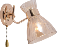 Светильник настенный (бра) 1*60Вт E27 золото/тонированный Rivoli 