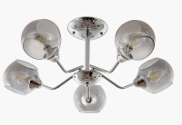 Светильник потолочный (люстра) 5*40Вт Е14 хром