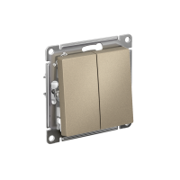 Атлас шампань переключатель перекрестный 2кл скрытая 10А IP20 