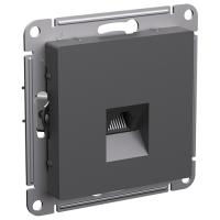 Атлас базальт розетка RJ45 скрытая 1-ая 