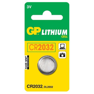Батарейка дисковая CR2032 штучно GP 