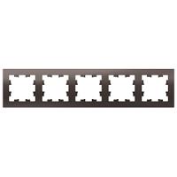 Атлас мокко рамка 5-ая универсально 