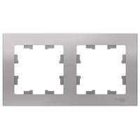 Атлас алюминий рамка 2-ая универсально 