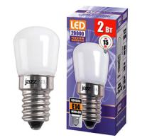 Лампа свд 220В E14 2Вт цилиндр матовая холодильник Jazzway