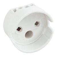 Патрон втычной G13 пластик белый TDM