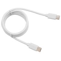 Кабель Type-C Type-C 1м белый 3А Rexant