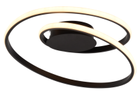 Светильник потолочный (люстра) свд 78Вт 3000К-6000К 5850лм черный пульт