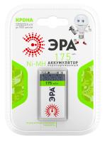 Аккумулятор Крона 175mAh 9В BL1 ЭРА 