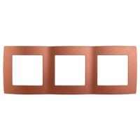ЭРА12 медь рамка 3-ая универсально 