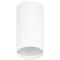 Светильник даунлайт 1*50Вт GU10 цилиндр белый накладной 
