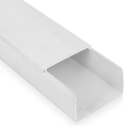 Кабель-канал 40*40мм белый IEK 2/24м Эколайн