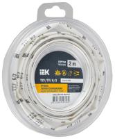 Трубка ТУТнг-LS 6/3мм белый 2м инд.упаковка IEK