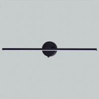 Светильник настенный свд 15Вт 4500К 800лм черный Россвет поворотный с выкл.